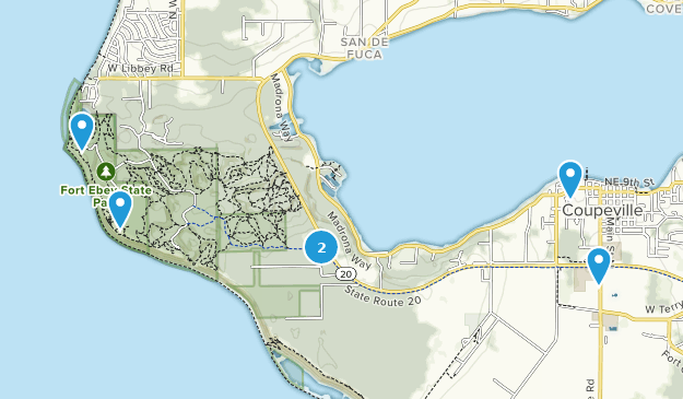 Coupeville, Washington Map