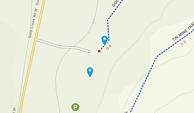 Crosby, Washington Map