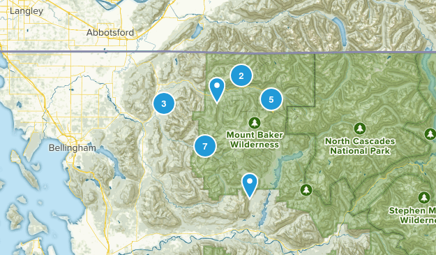 Deming, Washington Map