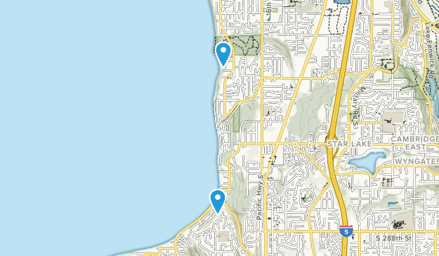 Des Moines, Washington Map