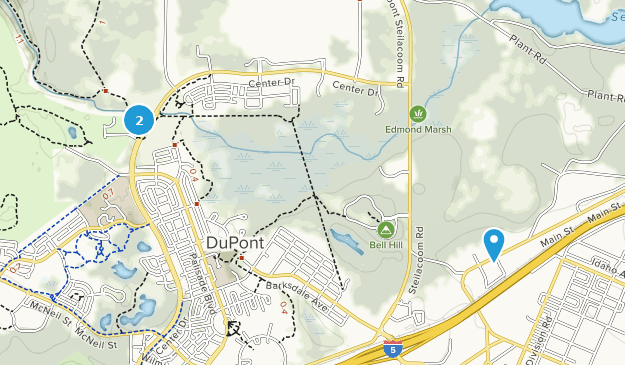 Dupont, Washington Map