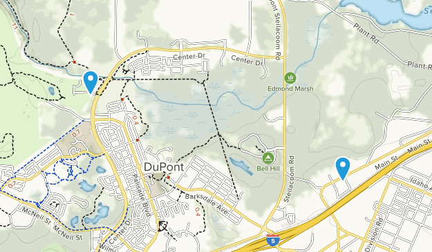 Dupont, Washington Map
