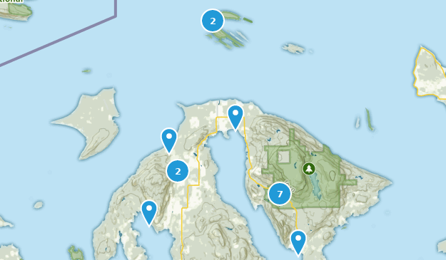 Eastsound, Washington Map