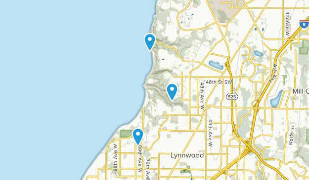 Edmonds, Washington Map
