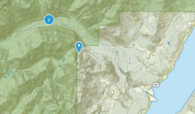 Eldon, Washington Map