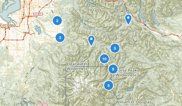 Enumclaw, Washington Map