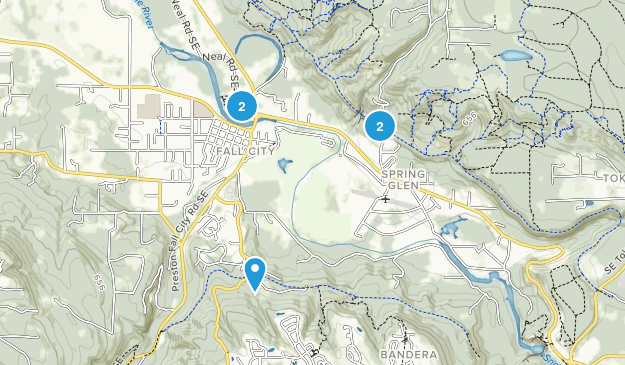 Fall City, Washington Map