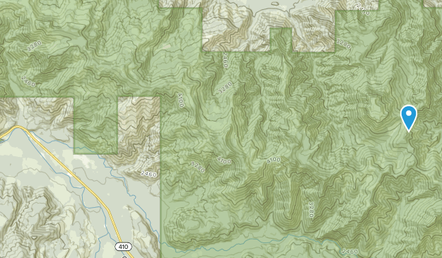 Greenwater , Washington Map
