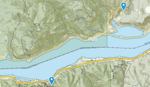 Home Valley, Washington Map