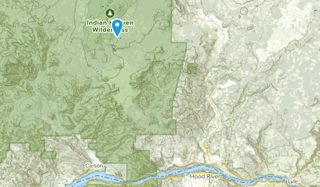 Hood River, Washington Map