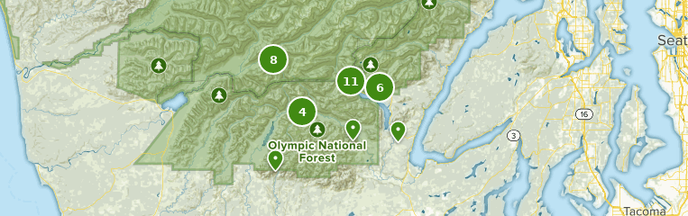 Best Trails near Hoodsport, Washington