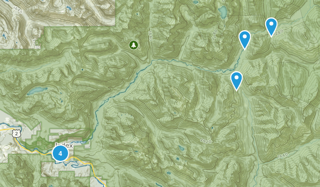 Index, Washington Map