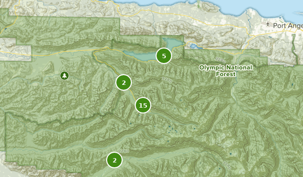 Joyce, Washington Map