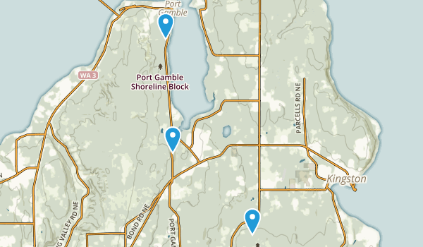 Kingston, Washington Map