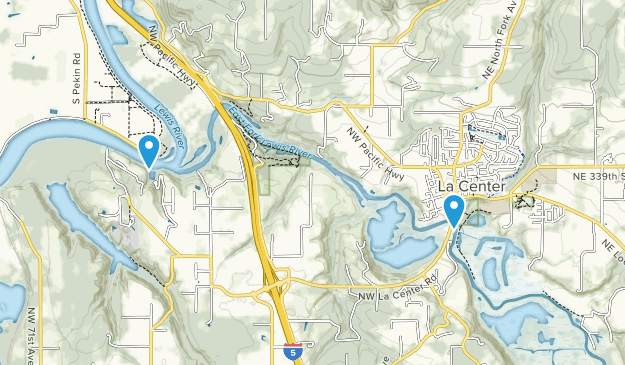 La Center, Washington Map