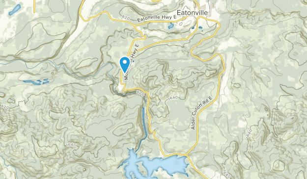La Grande, Washington Map