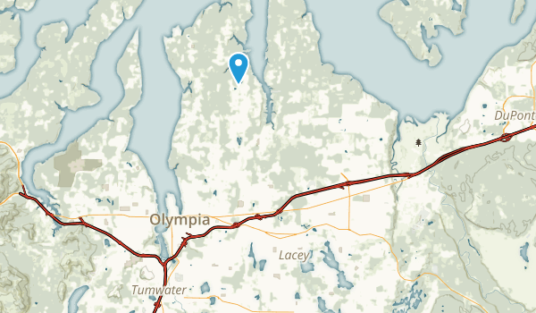 Lacey, Washington Map