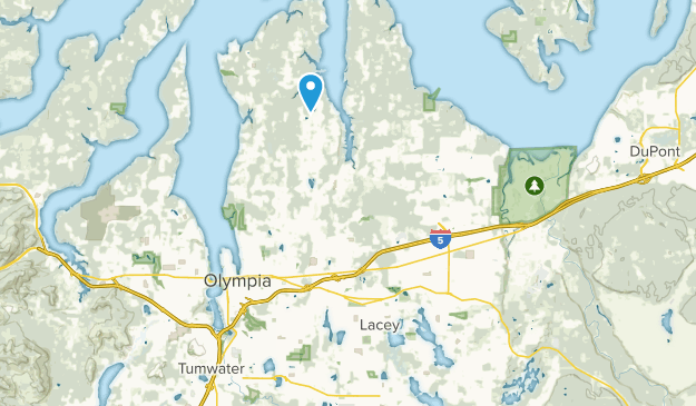 Lacey, Washington Map