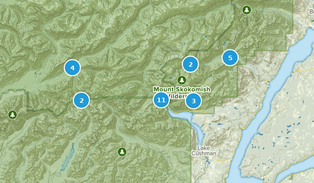 Lilliwaup, Washington Map