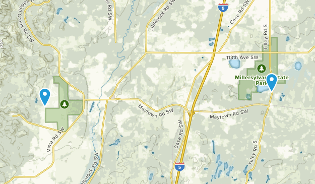 Littlerock, Washington Map