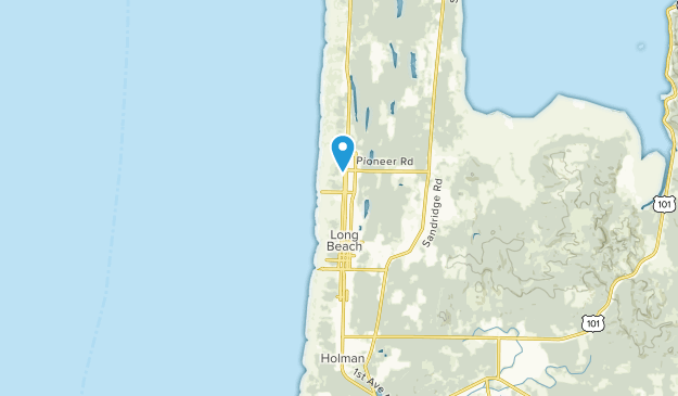 Long Beach, Washington Map