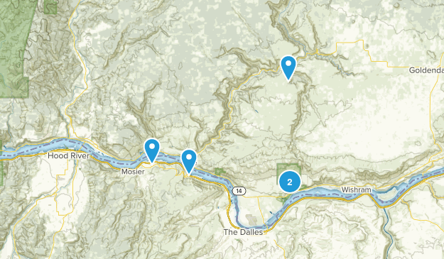 Lyle, Washington Map