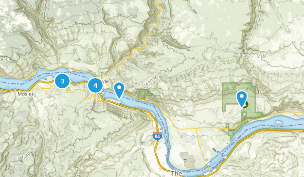 Lyle, Washington Map