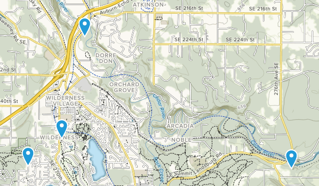 Maple Valley, Washington Map