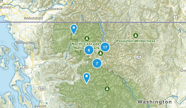 Marblemount, Washington Map