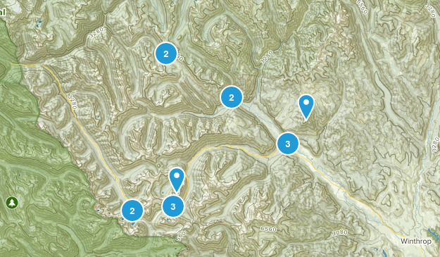 Mazama, Washington Map