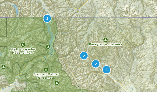 Mazama, Washington Map