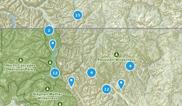 Mazama, Washington Map