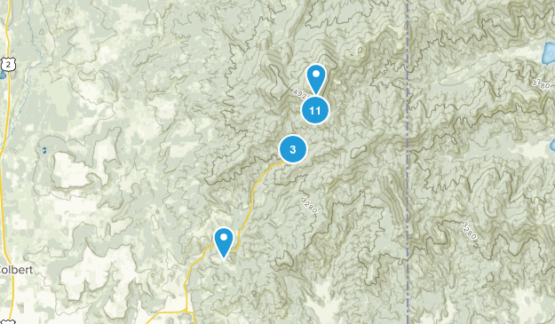 Mead, Washington Map