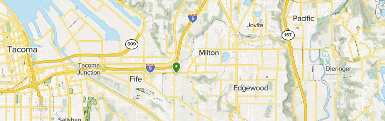 milton bike trail map