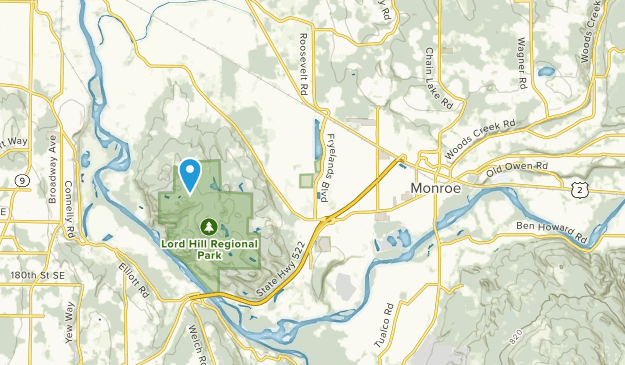 Monroe, Washington Map