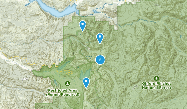 Morton, Washington Map