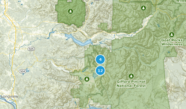Morton, Washington Map