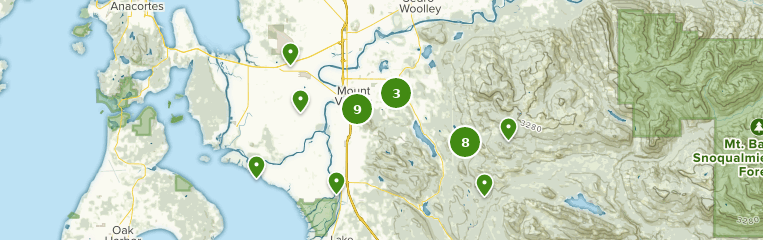 mount vernon bike trail map