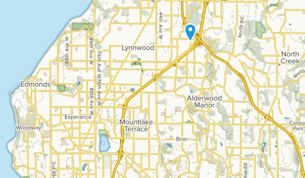 Mountlake Terrace, Washington Map