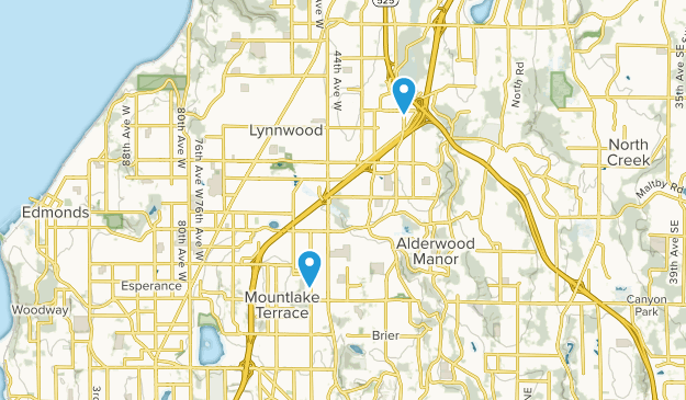 Mountlake Terrace, Washington Map