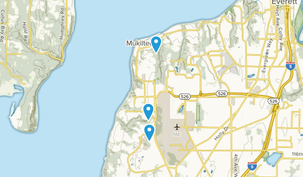 Mukilteo, Washington Map