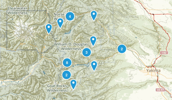 Naches, Washington Map