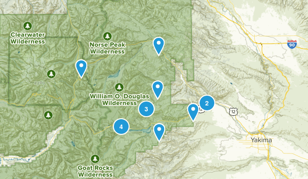 Naches, Washington Map