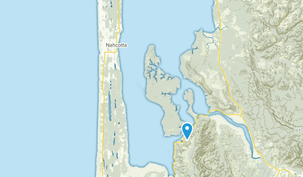 Nahcotta, Washington Map