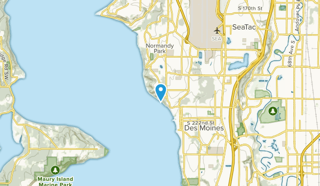 Normandy Park, Washington Map