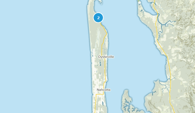 Ocean Park, État de Washington Map
