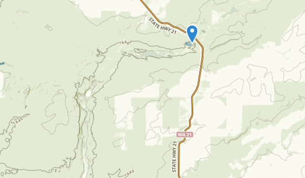 Odessa, Washington Map