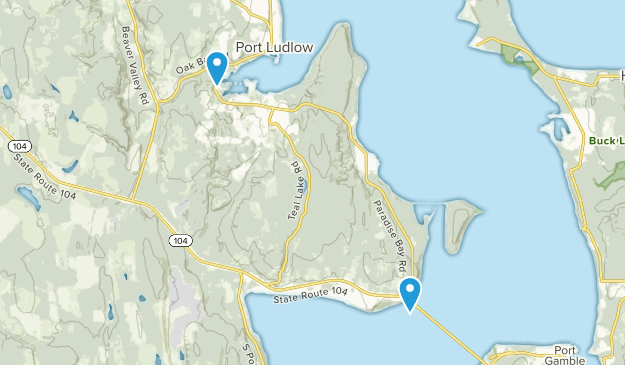 Port Ludlow, Washington Map