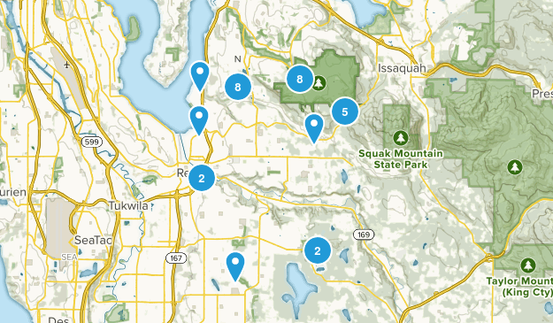 Renton, Washington Map