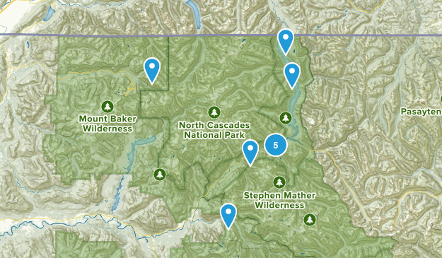 Rockport, Washington Map